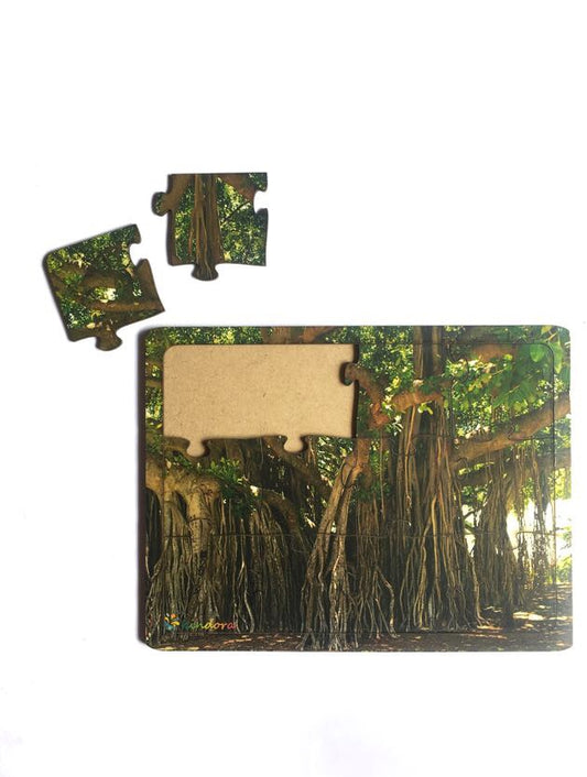 Montessori Jigsaw Puzzle Indian National Tree - Banyan Tree