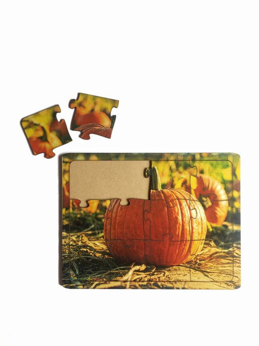 Montessori Jigsaw Puzzle Indian National Vegetable Pumpkin