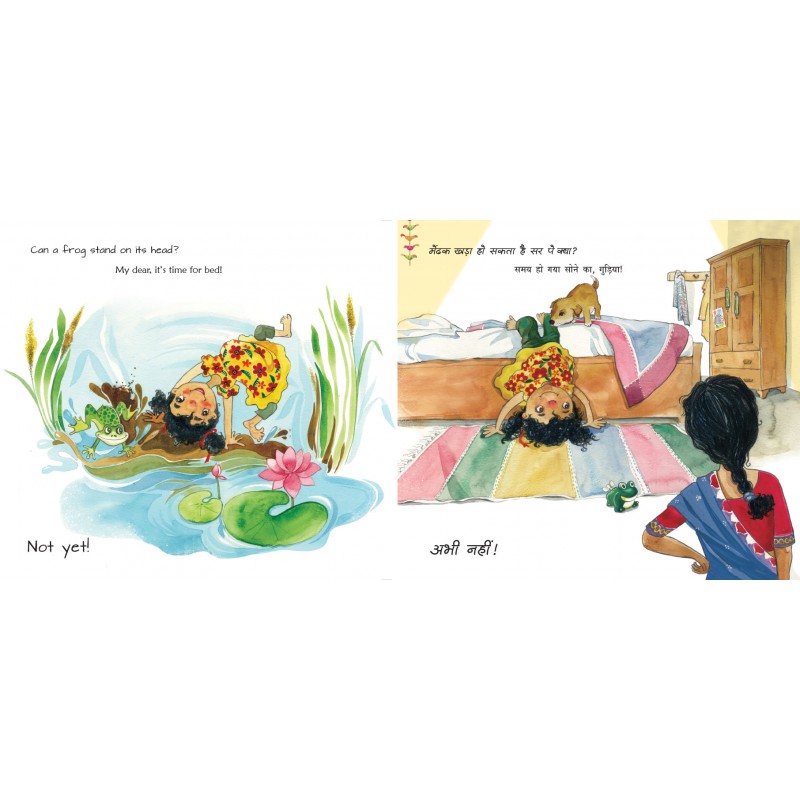Not Yet! Bilingual Picture Book (English-Hindi)