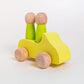 Wooden Montessori Inspired Car with Peg dolls/ Peg People Car