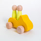 Wooden Montessori Inspired Car with Peg dolls/ Peg People Car