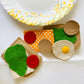 Sandwich Fabric  Toy Pretend Play Set