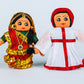Traditional Gujarati Couple - Handmade Cloth Doll