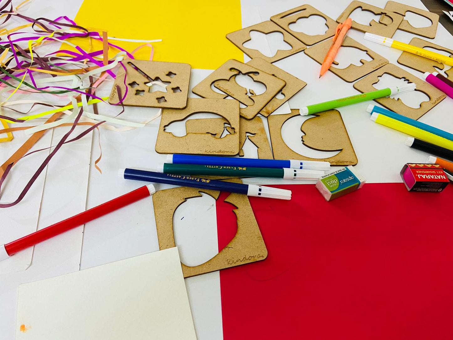 50 pc First Stencil Kit – Animal World