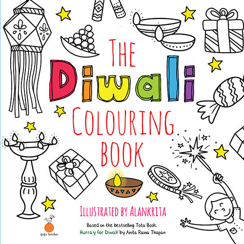 The Diwali Colouring Book