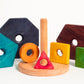 Montessori Inspired Geometric Shapes Stacker