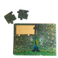 Montessori Jigsaw Puzzle Indian National Bird Peacock