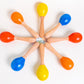 Wooden Maracas (2pcs) for Toddlers - Natural & Musical Toy