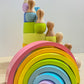 Rainbow Stackers And Bowling Pin Combo