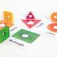 Montessori Inspired Geometric Shapes Stacker