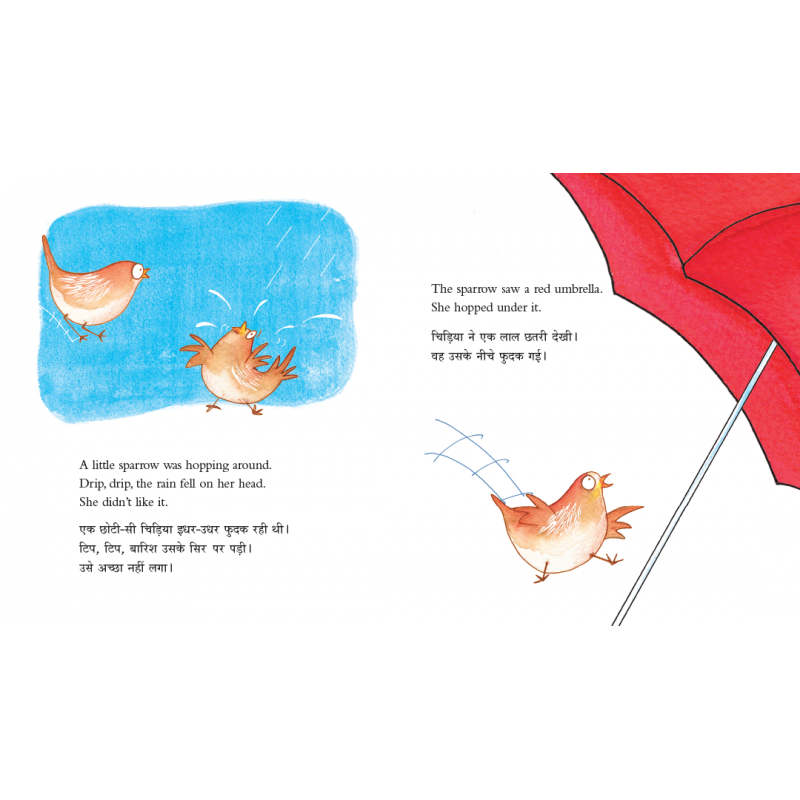 The Red Umbrella/Laal Chhatri (English-Hindi)-Nandini Nayar